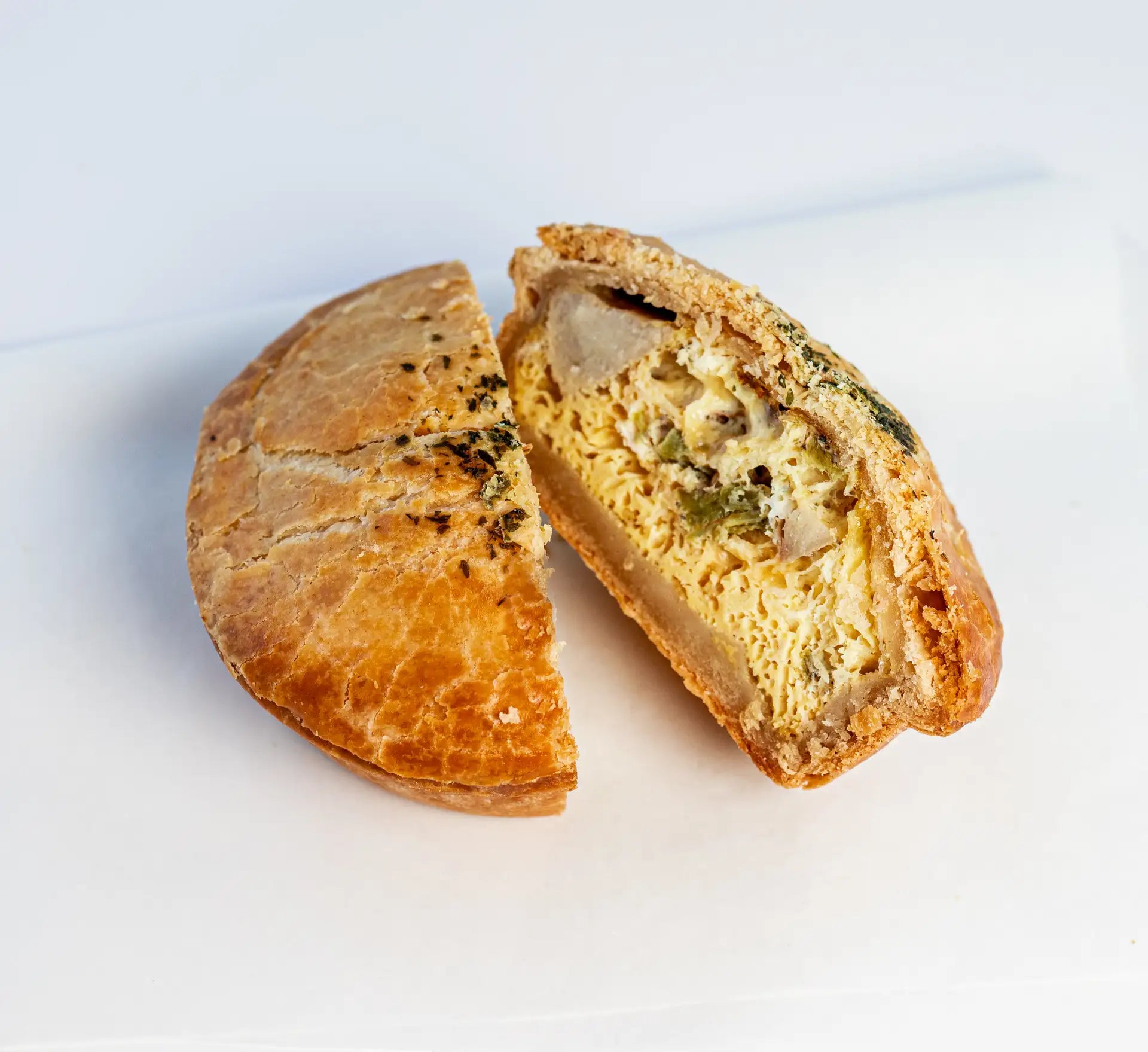 Green Chili and Egg Pie